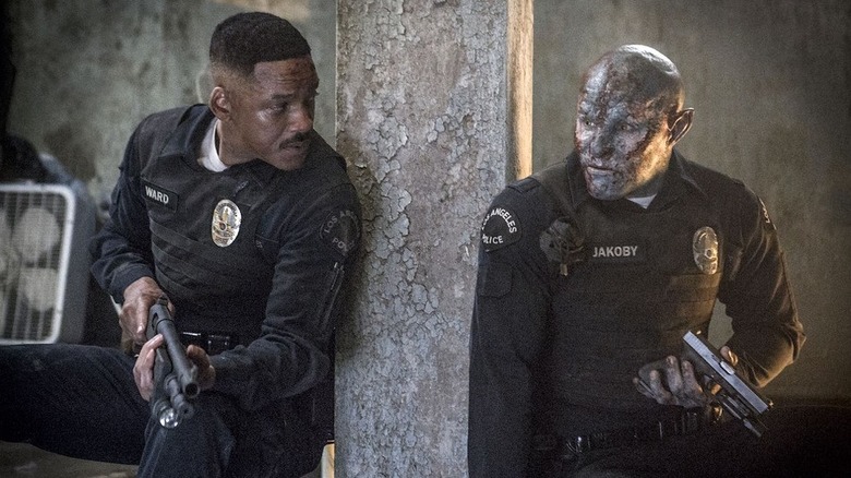Will Smith and Joel Edgerton in Bright (2017)