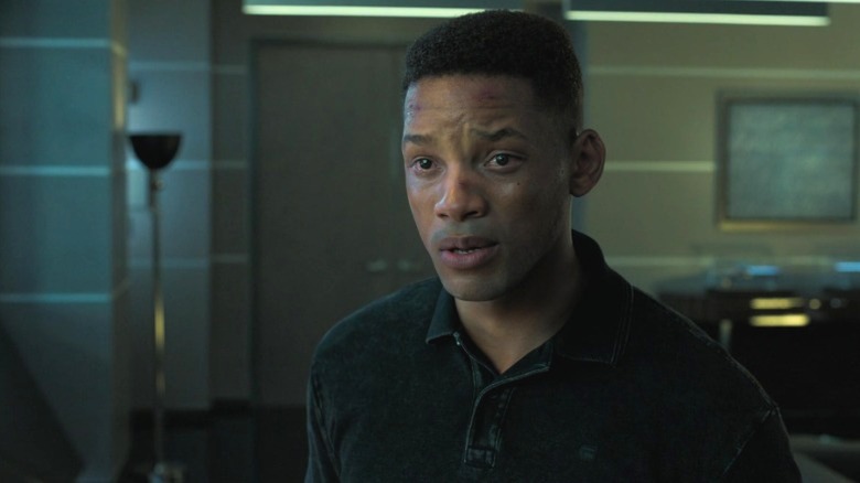 Will Smith's assassin looks shocked in Gemini Man (2019)