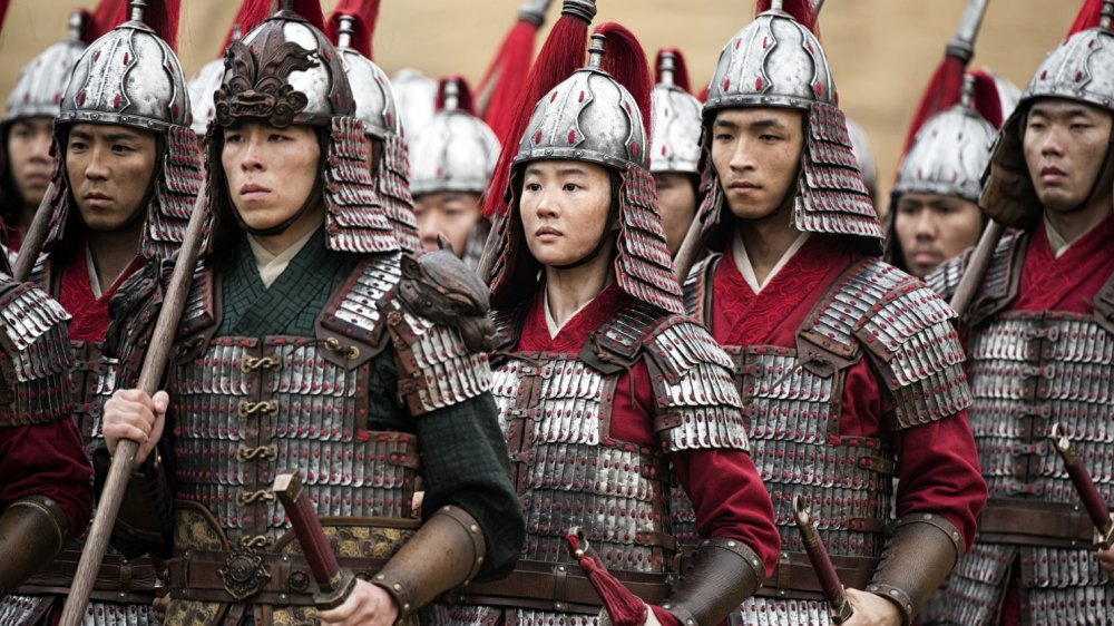 The cast of Mulan