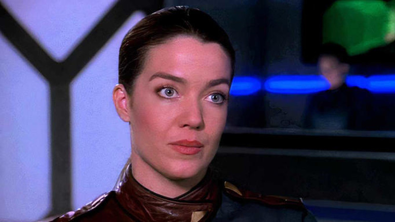 Claudia Christian as Lt. Commander Susan Ivanova in Babylon 5