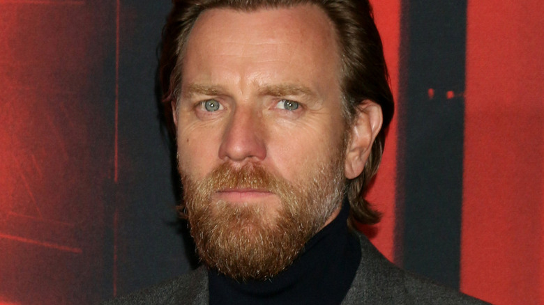 Ewan McGregor pensive stare