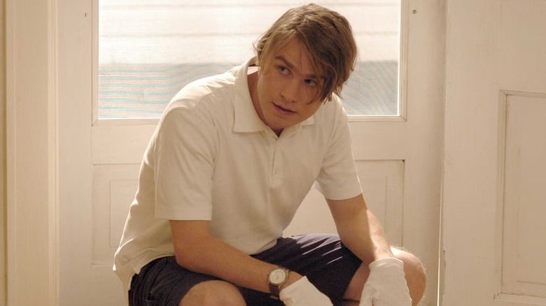 Peter taking a rest in "Funny Games"