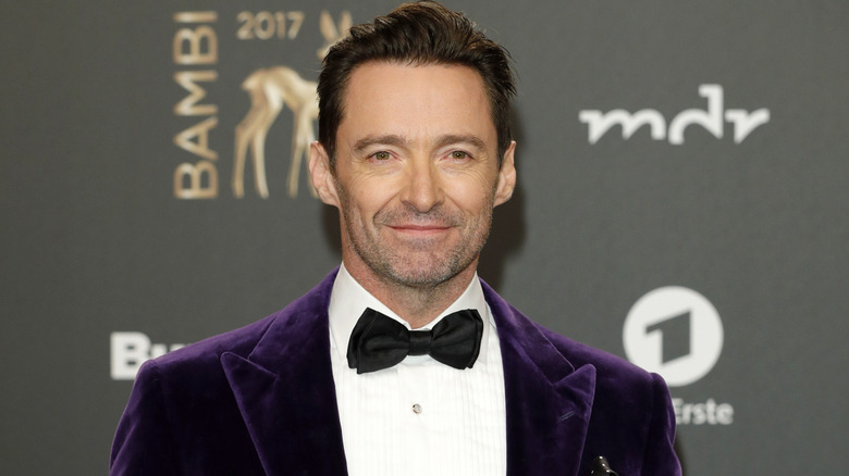Hugh Jackman at premiere