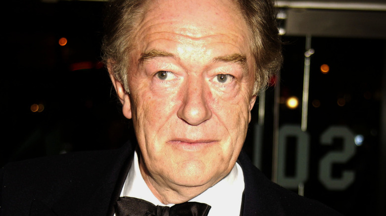 Michael Gambon in tuxedo