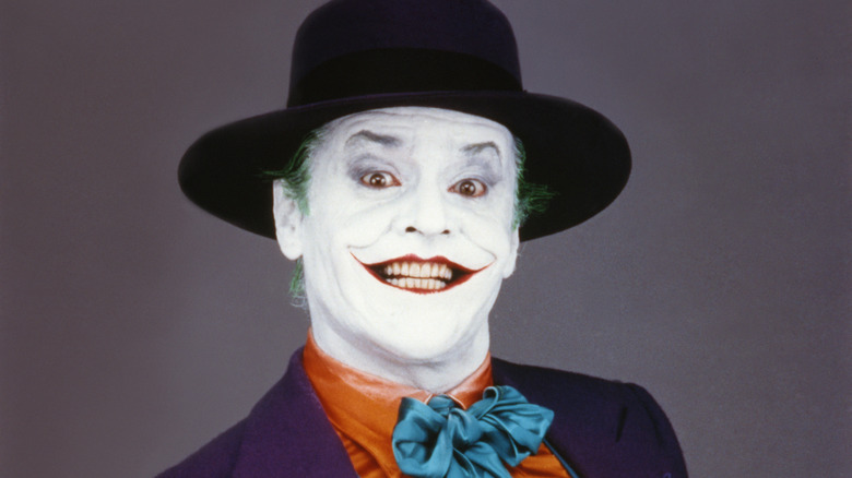 Jack Nicholson smiling as the Joker