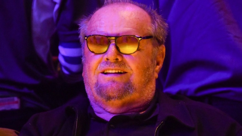 Jack Nicholson wearing sunglasses