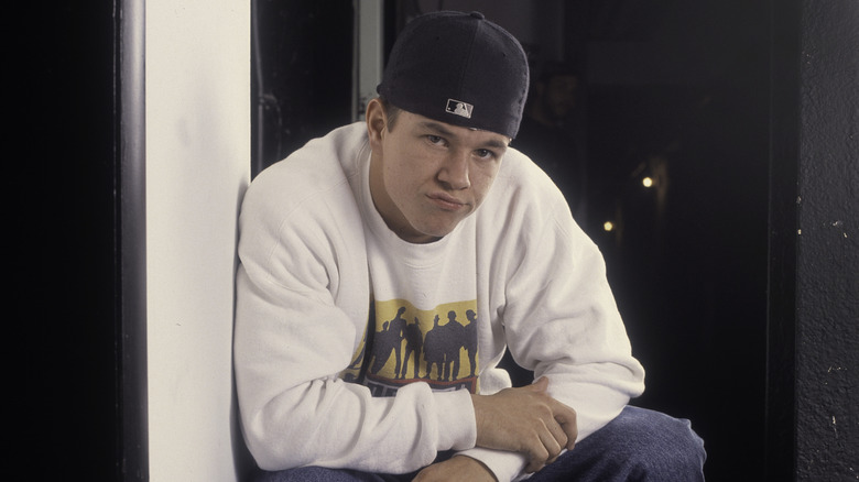 Mark Wahlberg trying to look cool at the Riviera Theater in Chicago, Illinois (1991)