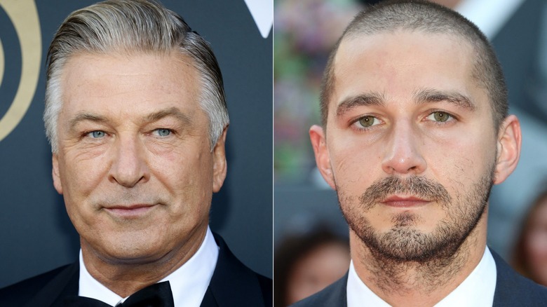 Alec Baldwin and Shia LaBeouf