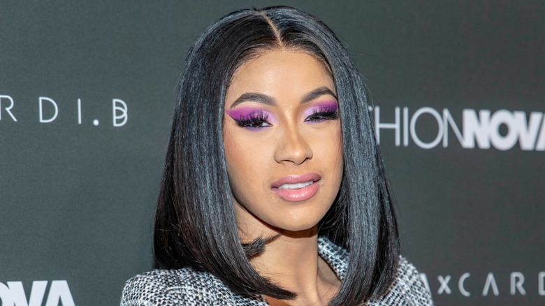 Cardi B looking forward