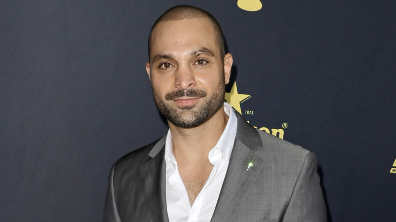 Michael Mando looking at the camera