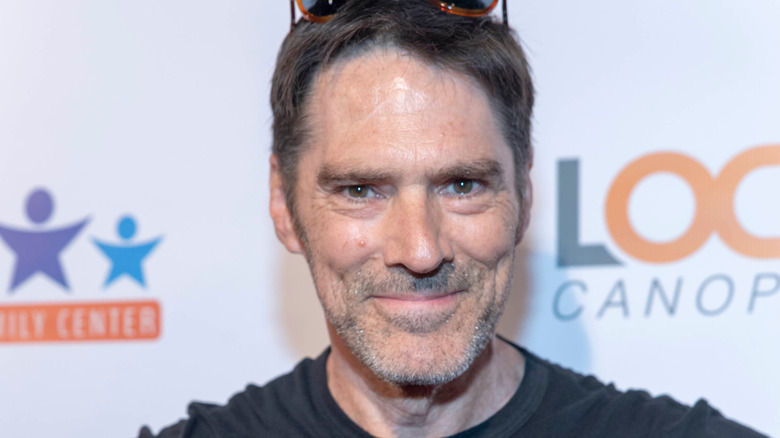 Thomas Gibson smiling