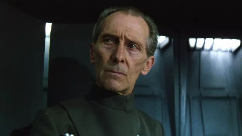Peter Cushing as Grand Moff Tarkin