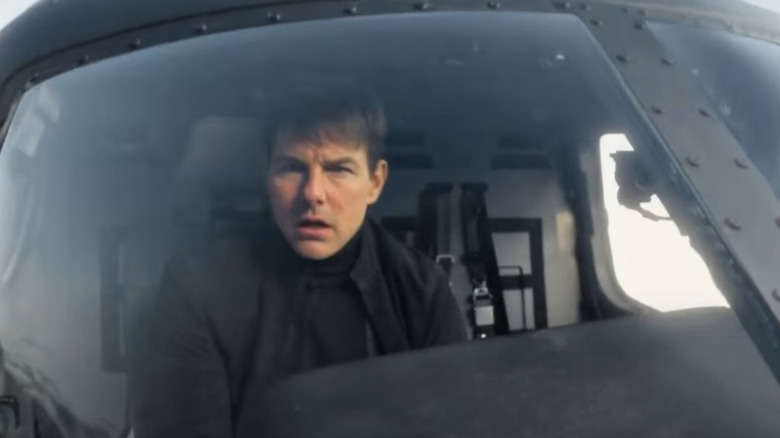 Ethan Hunt pilots helicopter