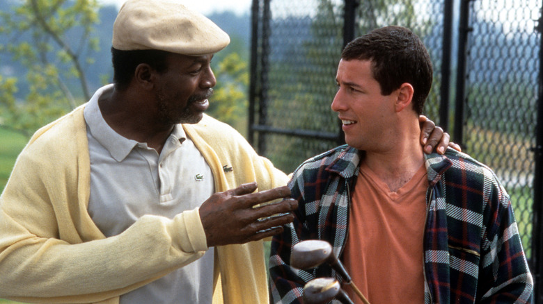 Chubbs talks to Happy in "Happy Gilmore" (1996)