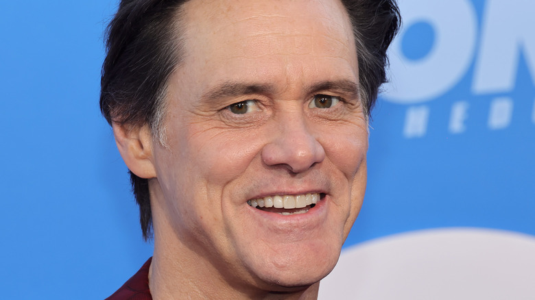 Jim Carrey smiling