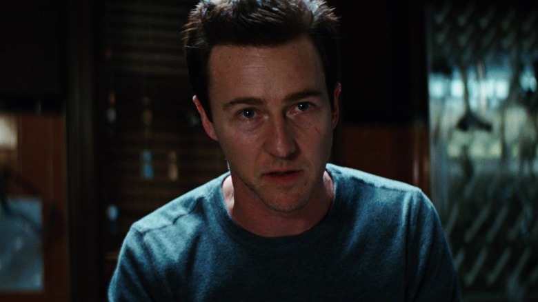 Bruce Banner staring forward in The Incredible Hulk