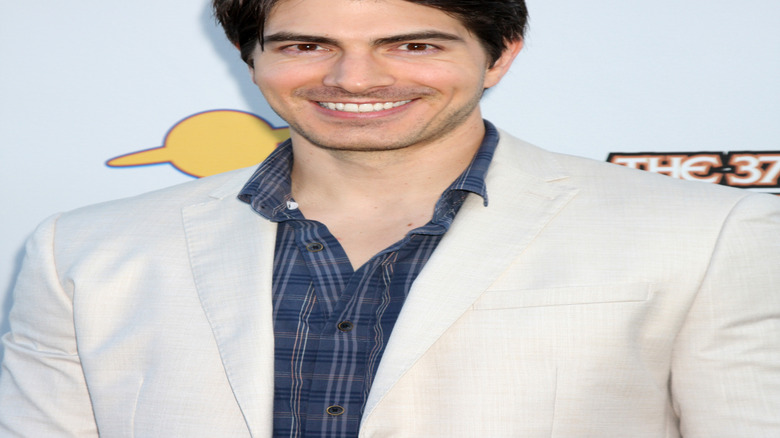 Brandon Routh smiles