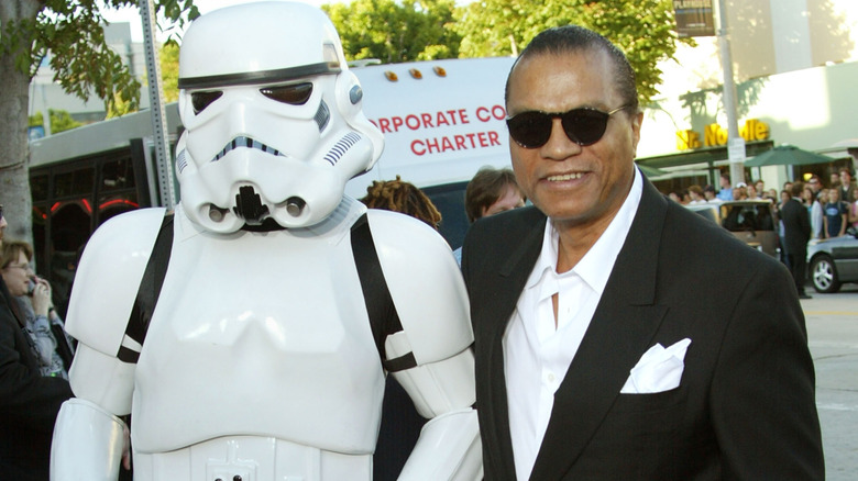 Billy Dee Williams smiling