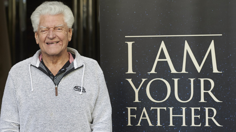 David Prowse smiling