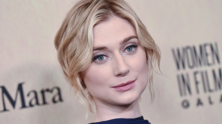 Elizabeth Debicki looks serious