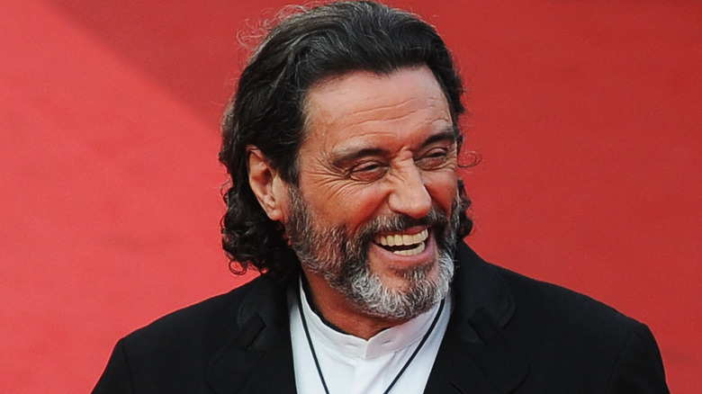 Ian McShane smiling