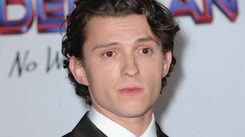 Tom Holland at red carpet