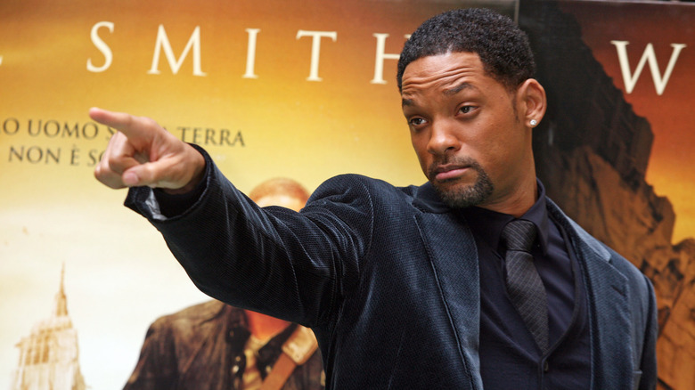 Will Smith pointing