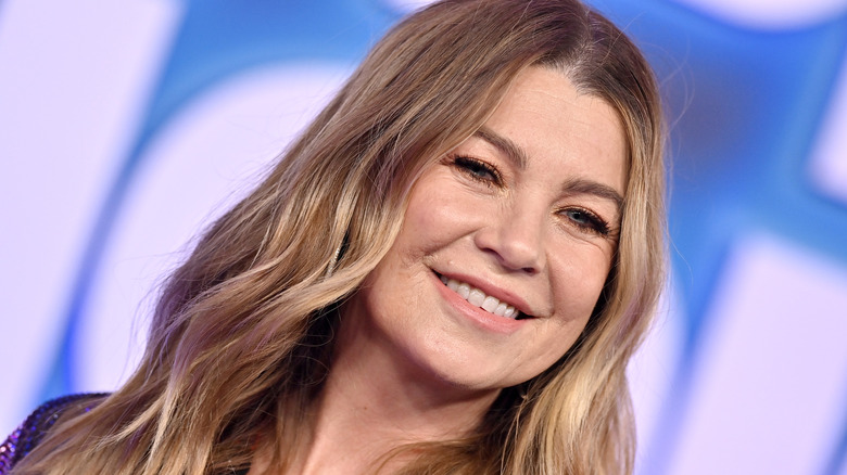 Ellen Pompeo smiling at event