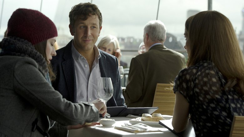 Chris O'Dowd, Kat Dennings, and Natalie Portman in Thor: The Dark World