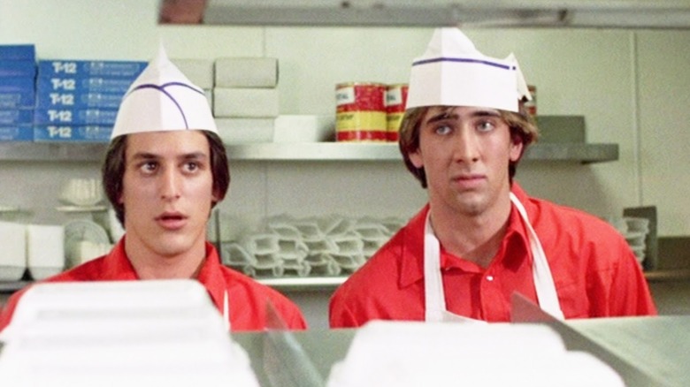Brad's Bud and co-worker behind the counter in "Fast Times at Ridgement High" (1982)