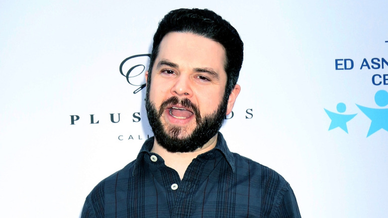 Samm Levine on the red carpet