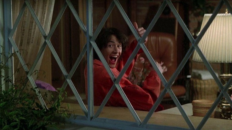 Ted giving a thumbs-up in Bill & Ted's Excellent Adventure