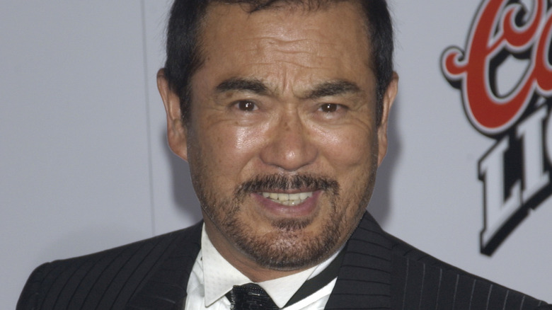 Sonny Chiba smiling