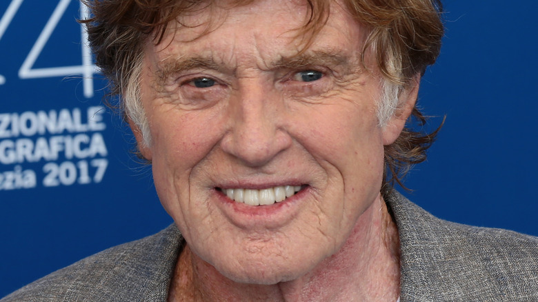 Robert Redford smiling