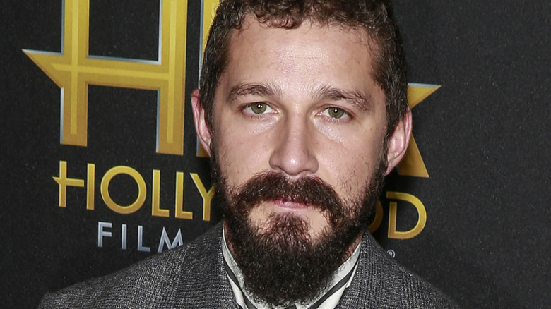 Shia LaBeouf on red carpet