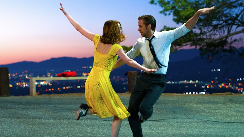 Emma Stone and Ryan Gosling in La La Land (2016)
