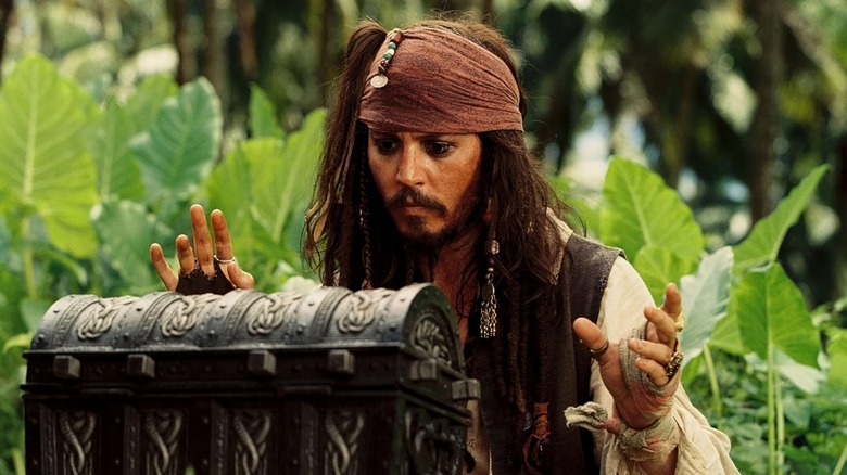 Johnny Depp in Pirates of the Caribbean