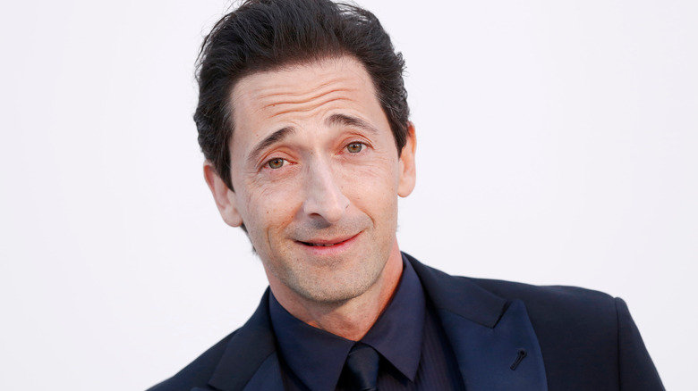 Adrien Brody showing off a grin