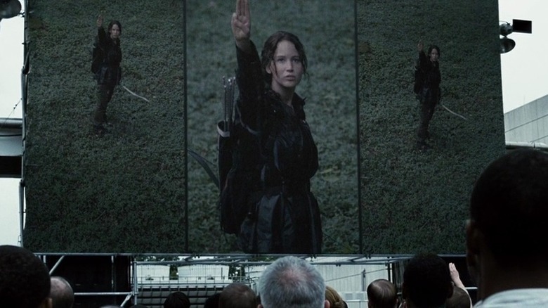 Jennifer Lawrence in The Hunger Games