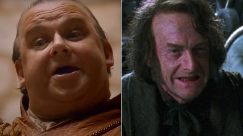 Spice King and Mr. Borgin smile