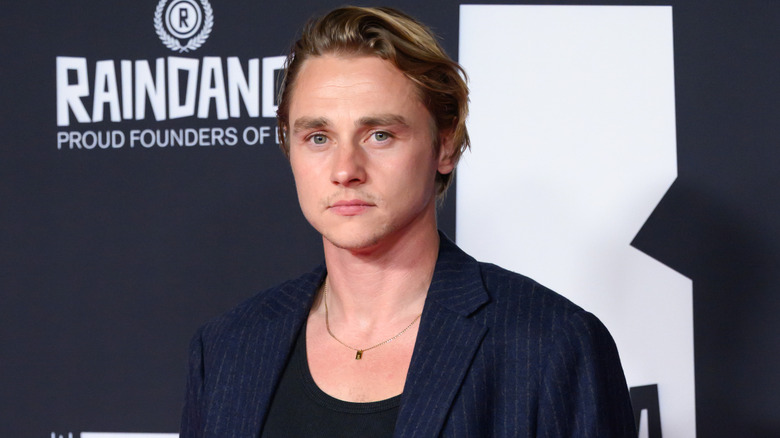 Ben Hardy posing at The 28th British Independent Film Awards (2025)
