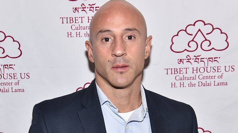 Lillo Brancato Jr. looking confused at an event
