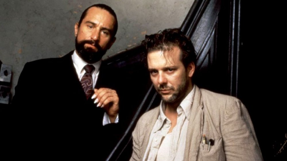 Robert De Niro and Mickey Rourke, Angel Heart