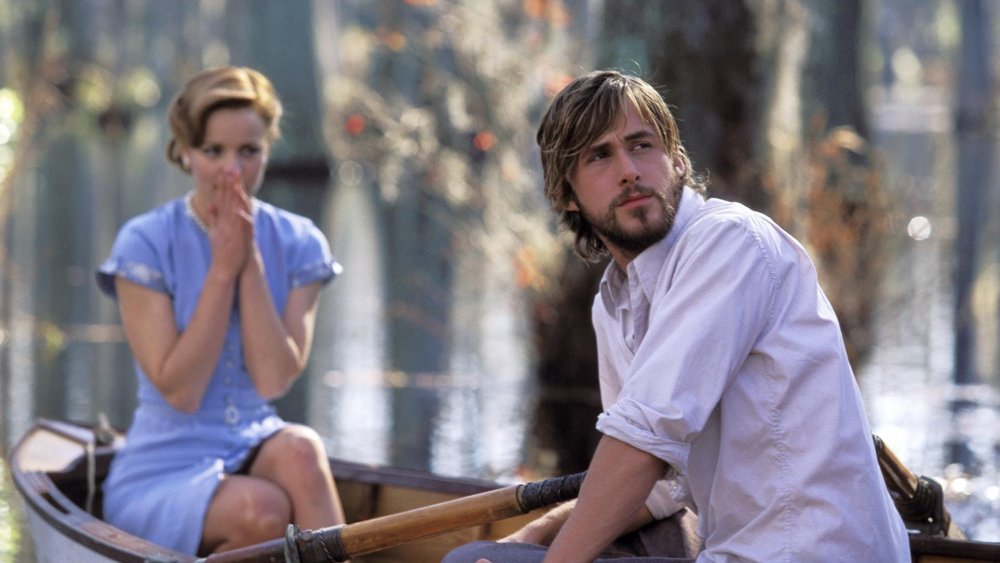 Ryan Gosling and Rachel McAdams, The Notebook