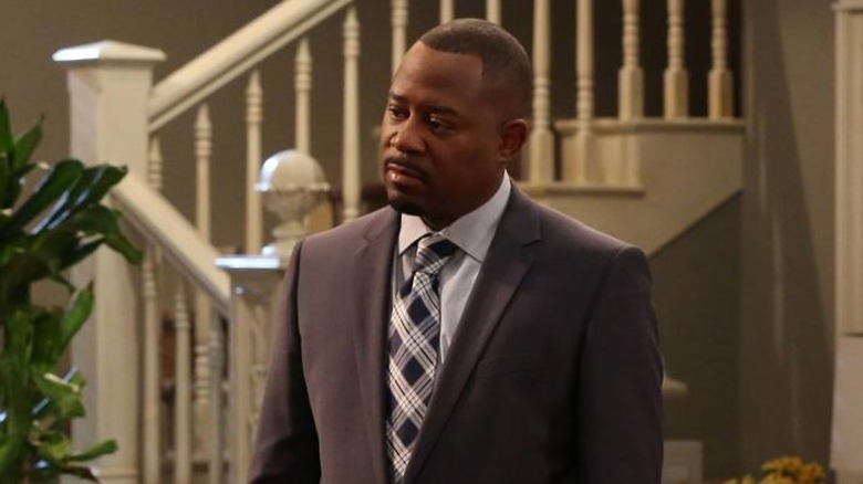 Marcus Jackson staring