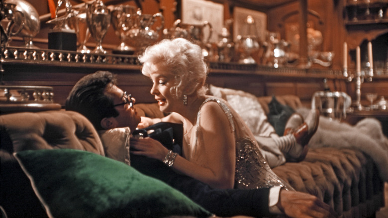 Marilyn Monroe and Tony Curtis