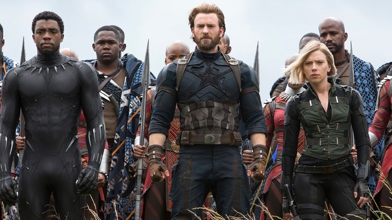 The Avengers in Wakanda