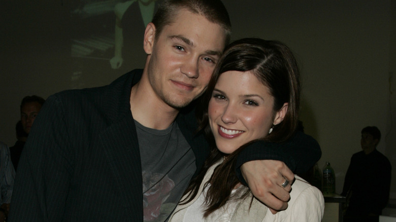 Chad Michael Murray and Sophia Bush at a Teen People event