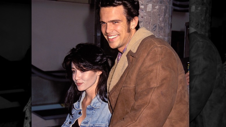 Shannen Doherty and Ashley Hamilton