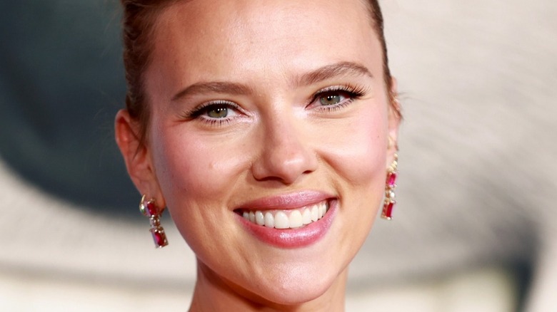 Scarlett Johansson smiling 